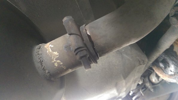 Rusted Exhaust Pipe